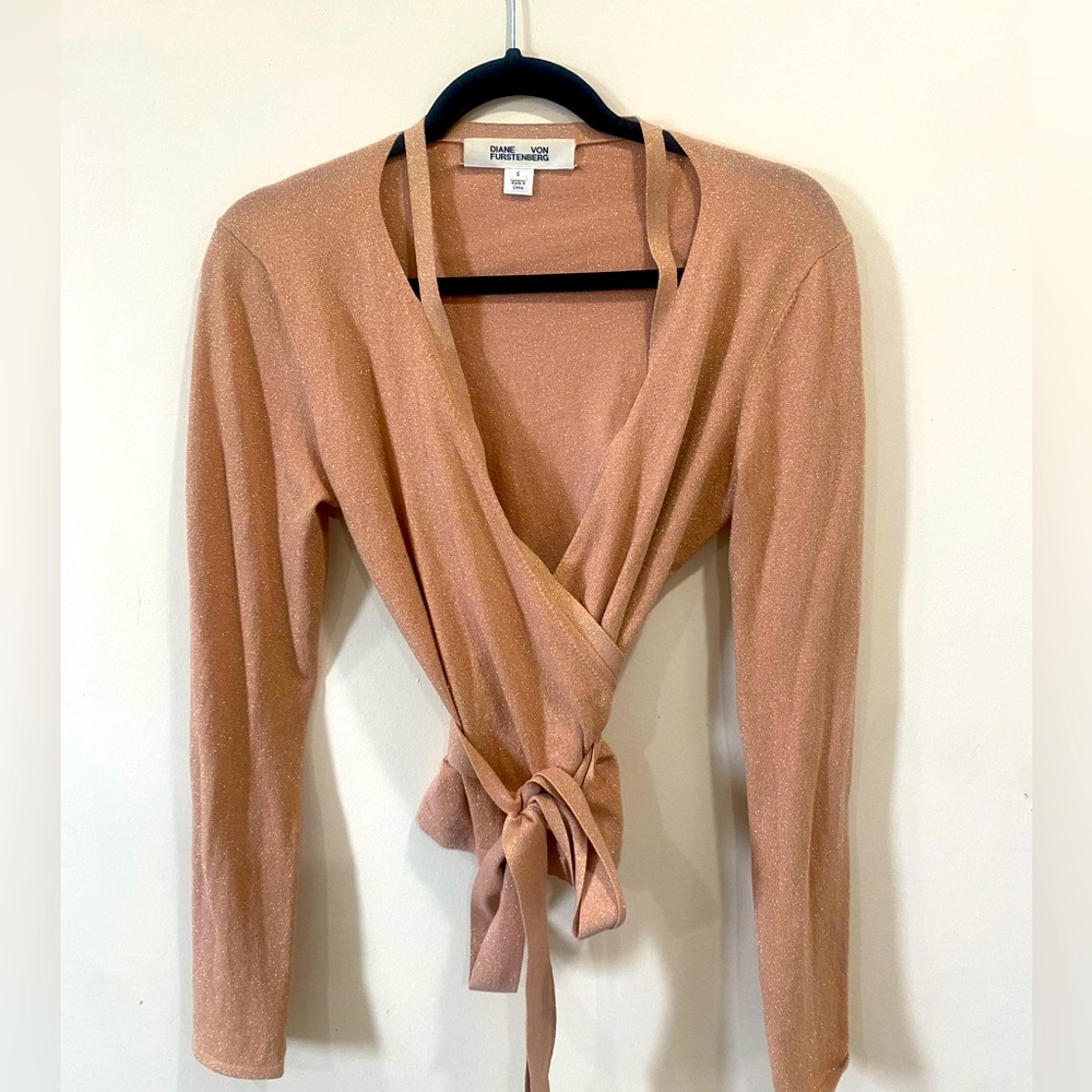 Diane Von Furstenberg Ballerina Wrap Top